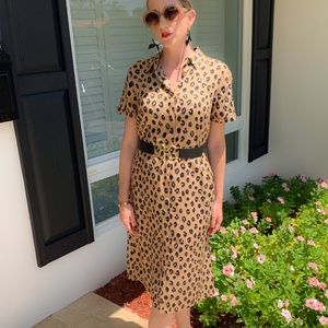 Leopard Midi Dress